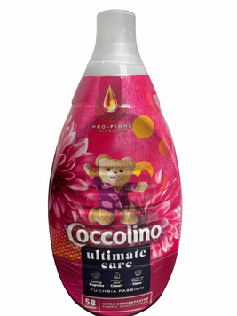 Кондиціонер для білизни Coccolino Ultimate Care Пристрасна фуксія 870 мл COC-F-870 фото