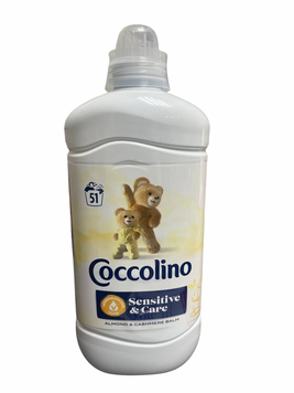 Кондиціонер для білизни Coccolino Sensitive & Care Мигдаль та кашеміровий бальзам 1.275 л COC-M-1275 фото